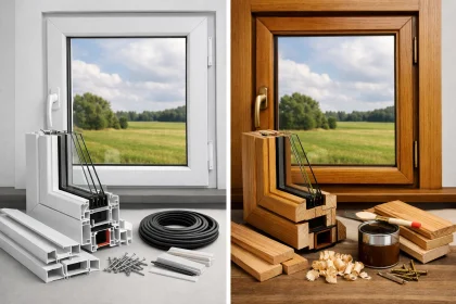 okna pvc vs drewniane